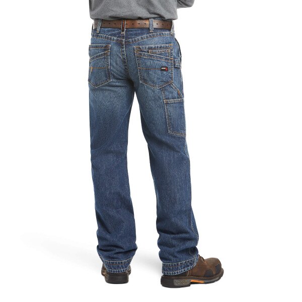 Ariat FR M4 Relaxed Workhorse Boot Cut Jean in Flint